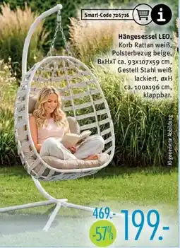 Trends Möbel Hängesessel LEO Angebot