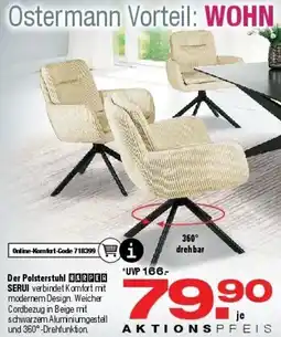 Ostermann Der Polsterstuhl HARPER SERUI Angebot