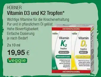 Vitalia Hübner Vitamin D3 Und K2 Tropfen Angebot