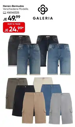 Galeria Herren-Bermudas GALERIA Angebot