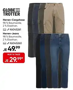 Galeria GLOBE TROTTER Herren-Cargohose Angebot