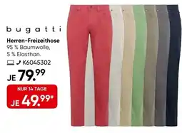 Galeria bugatti Herren-Freizeithose Angebot