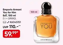 Galeria Emporio Armani You for Him EdT Angebot