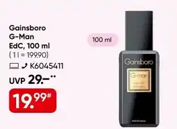 Galeria Gainsboro G-Man EdC Angebot