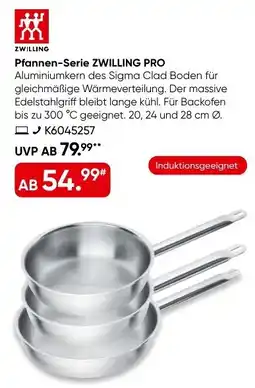 Galeria Pfannen-Serie ZWILLING PRO Angebot