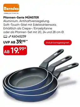 Galeria Berndes Pfannen-Serie MÜNSTER Angebot