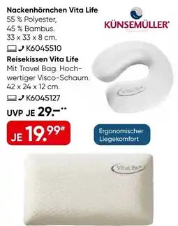 Galeria KÜNSEMÜLLER Nackenhörnchen Vita Life Angebot