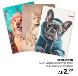 Galeria Notizheft Pets Angebot
