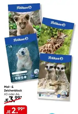 Galeria Pelikan Mal- & Zeichenblock Angebot