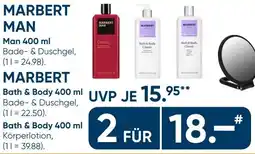 Galeria MARBERT Man oder MARBERT Bath & Body Angebot