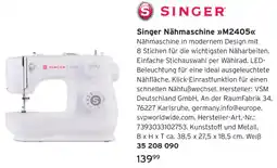Tchibo Singer Nähmaschine »M2405« Angebot