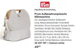 Tchibo Prym Aufbewahrungstasche Nähmaschine Angebot