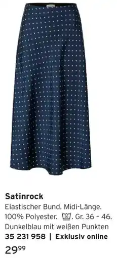 Tchibo Satinrock Angebot