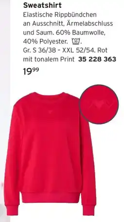 Tchibo Sweatshirt Angebot