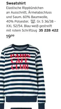 Tchibo Sweatshirt Angebot