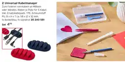 Tchibo 2 Universal-Kabelmanager Angebot