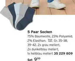 Tchibo 5 Paar Socken Angebot