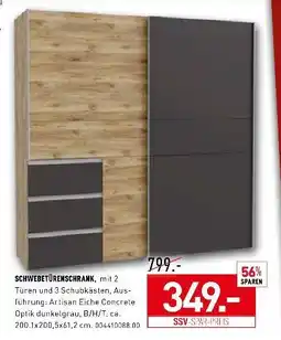Möbel Wallach Schwebetürenschrank Angebot