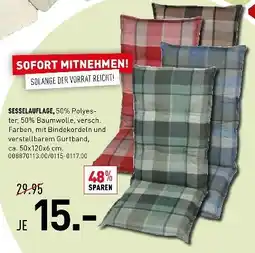 Möbel Wallach Sesselauflage Angebot