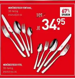 Möbel Wallach Menübesteck ventana Angebot