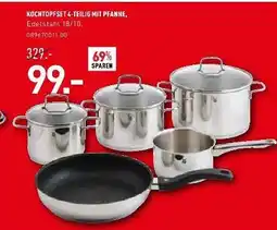Möbel Wallach Kochtopfset mit pfanne Angebot
