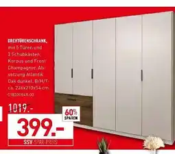 Möbel Wallach Drehtürenschrank Angebot