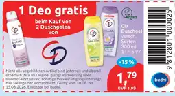 Budni Cd duschgel Angebot