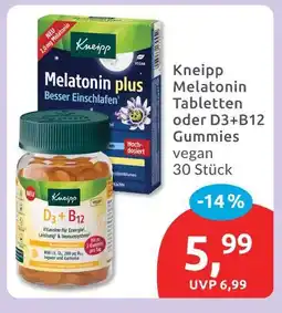 Budni Kneipp melatonin tabletten oder d3+b12 Angebot