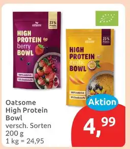 Budni Oatsome high protein bowl Angebot