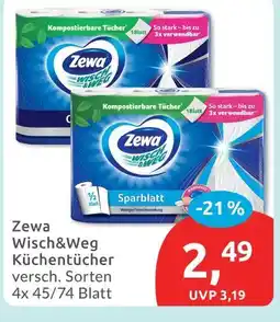 Budni Zewa wisch&weg küchentücher Angebot