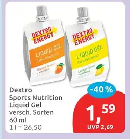 Budni Dextro energy liquid gel Angebot