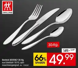 Zurbrüggen Zwilling Besteck BEVERLY 30-tlg. Angebot
