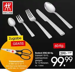Zurbrüggen ZWILLING Besteck KING Angebot