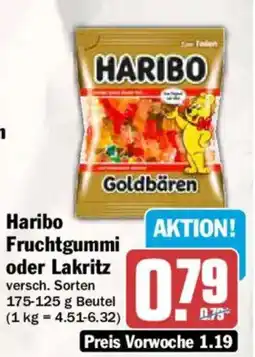 AEZ Haribo Fruchtgummi oder Lakritz Angebot