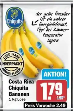 AEZ Costa Rica Chiquita Bananen Angebot