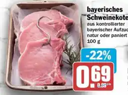 AEZ bayerisches Schweinekotelett Angebot