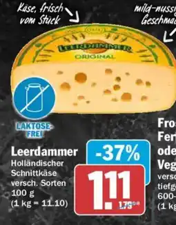 AEZ Leerdammer Holländischer Schnittkäse Angebot