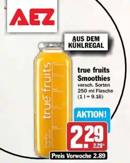 AEZ true fruits Smoothies Angebot