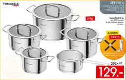 Zurbrüggen HENCKELS Topfset PULSE 5-tlg. Angebot