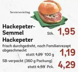 AEZ Hackepeter-Semmel Hackepeter Angebot