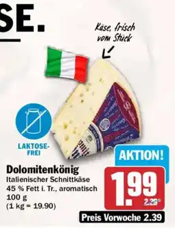 AEZ Dolomitenkönig Italienischer Schnittkäse Angebot