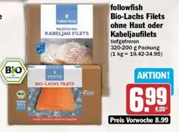 AEZ followfish Bio-Lachs Filets Angebot