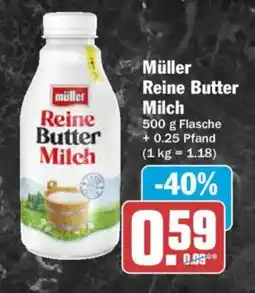 AEZ Müller Reine Butter Milch Angebot