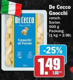 AEZ De Cecco Gnocchi di Patate Angebot