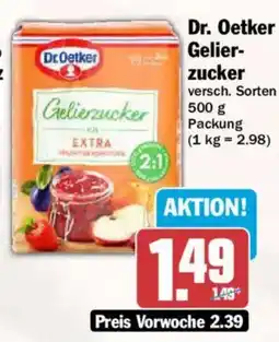 AEZ Dr. Oetker Gelierzucker Angebot