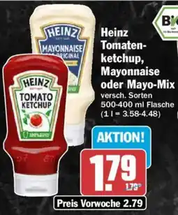 AEZ Heinz Tomatenketchup, Mayonnaise oder Mayo-Mix Angebot