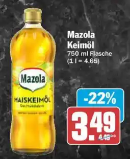AEZ Mazola Maiskeimöl Angebot