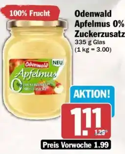 AEZ Odenwald Apfelmus Angebot
