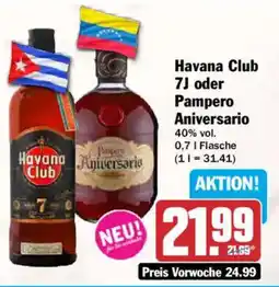 AEZ Havana Club 7J oder Pampero Aniversario Angebot