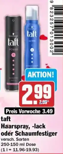 AEZ taft Haarspray, -lack oder Schaumfestiger Angebot